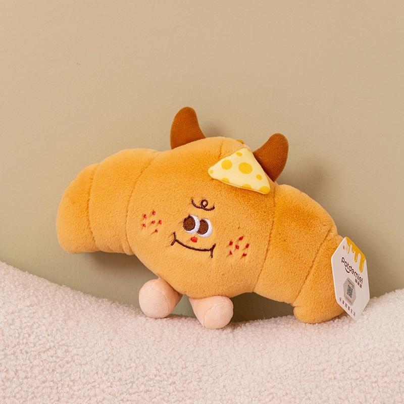 Honey Pot Burger Fries Plush Toy Foodie Retail Pillow Doll Children's Gift Female Grab Machine Doll Doll