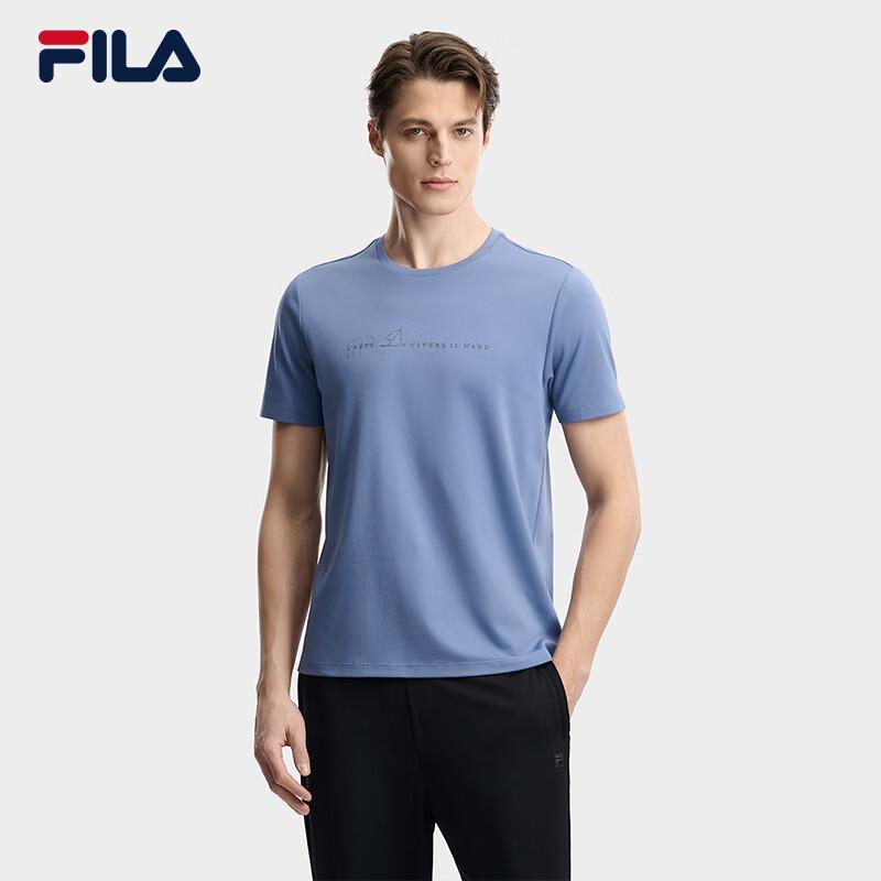 FILA Men s 2026 Summer Crew Neck Short Sleeve T-Shirt L