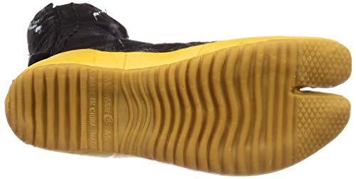 Moonstar Herren/Damen Leichte Tabi-Socken, 10er-Pack A (10-teilige Naht), Langlebig, Schwarz, Größe 26 cm, 2E