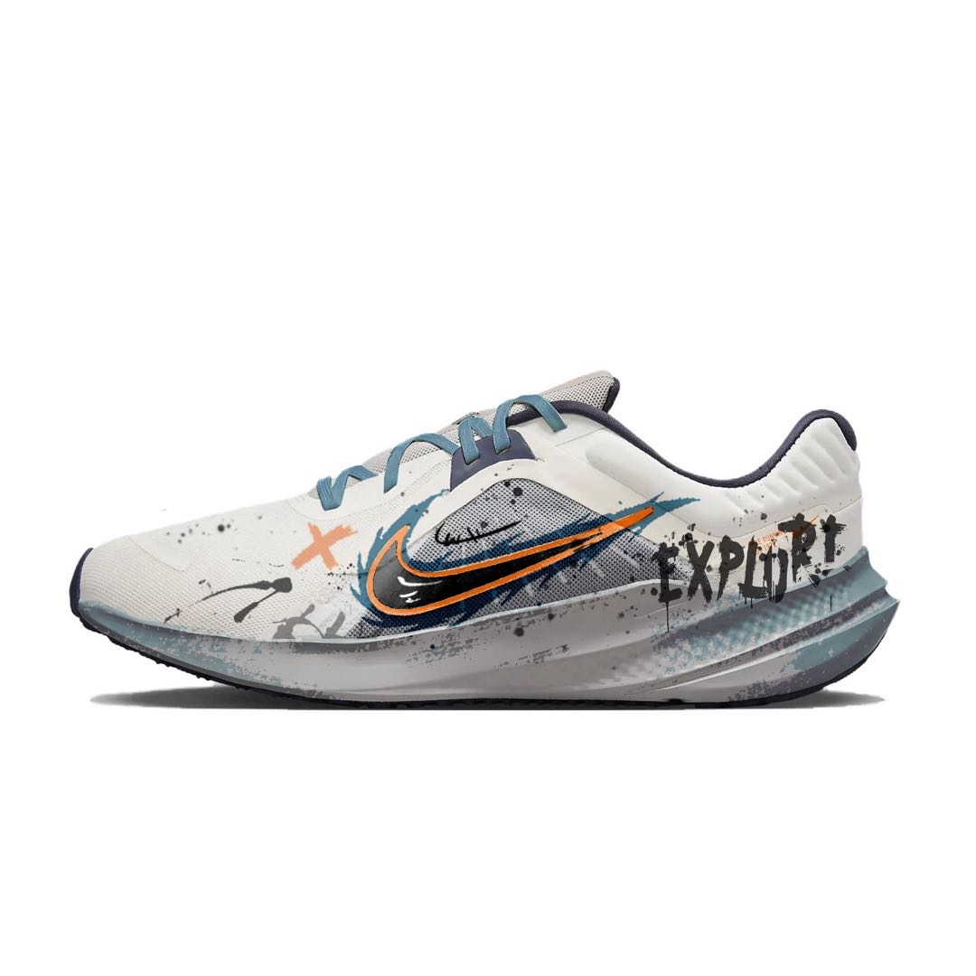 

Nike Quest 5 Mesh Coverage Abrasion Resistant Slip Resistant Low top Full Length Phylon Casual Training Running Shoes DD0204-103(Team28-) 41