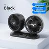 Car Mounted Electric Fan 12v/24v Small Car Large Car Usb Interface Powerful Dual Head Electric Fan For Home And Car Use