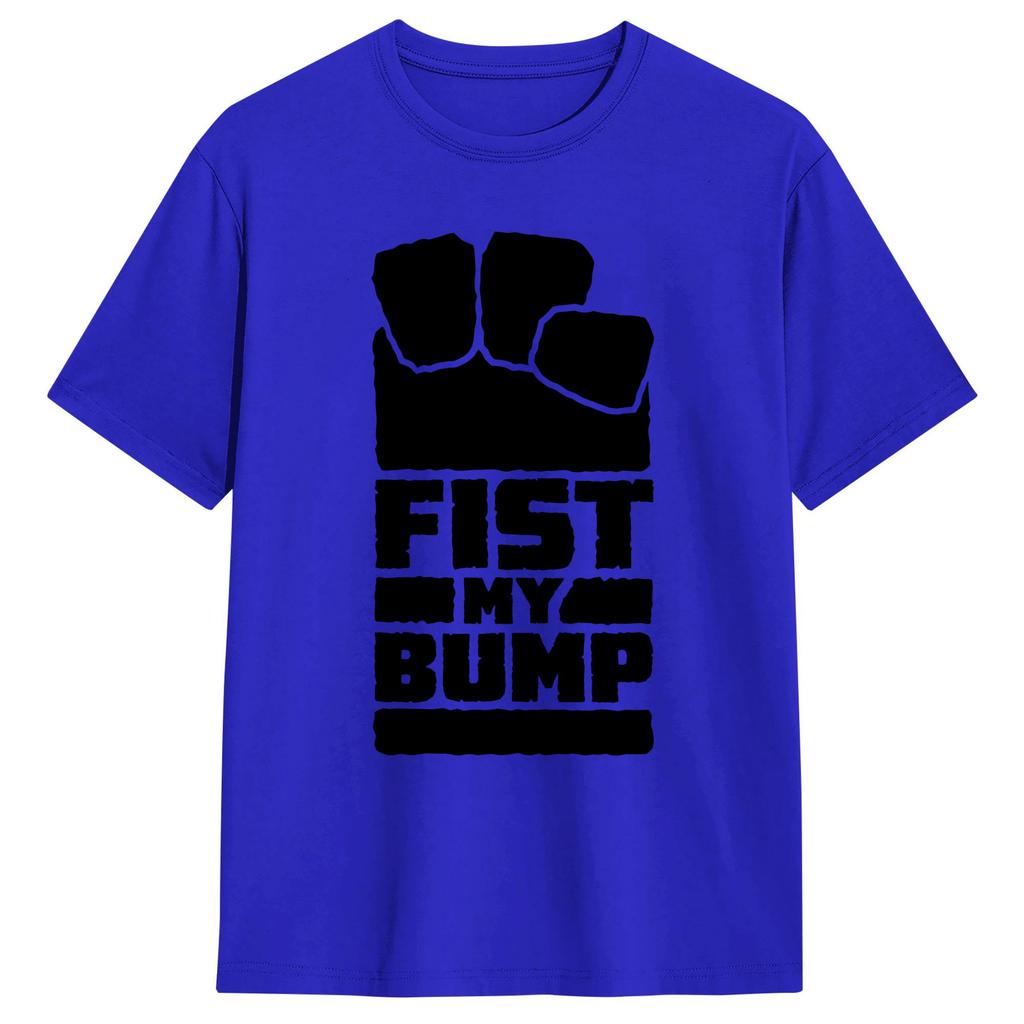 Project Hail Mary Fist My Bump T Shirt Adult Vintage T Shirts Beach Round Neck Trendy Cool Tees Design Oversize Clothing
