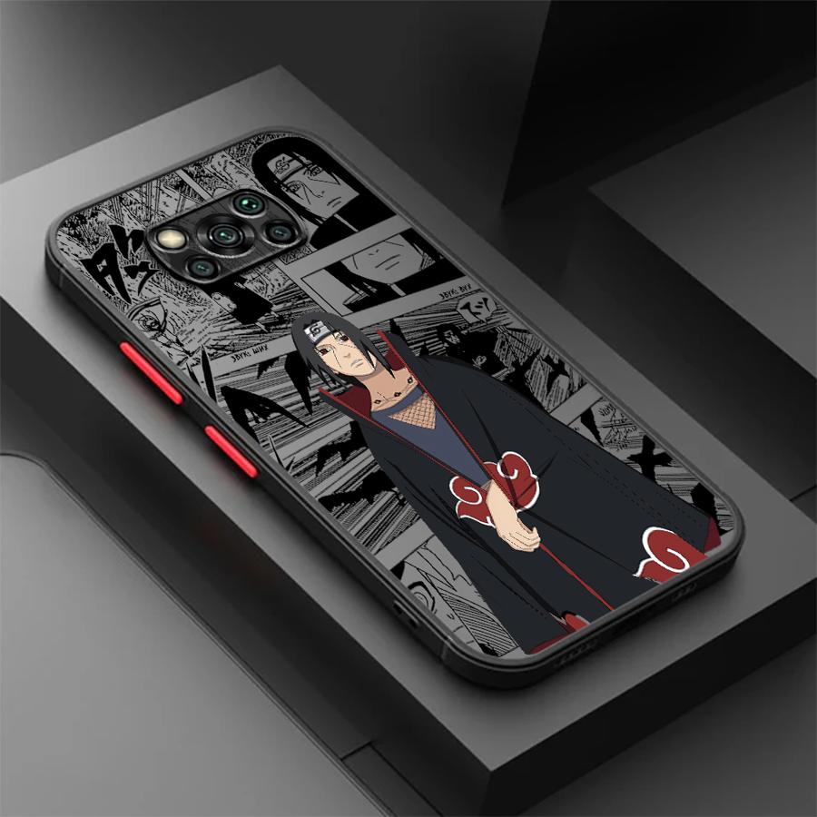 Hülle für Xiaomi Poco X3 NFC C50 M5s C40 X3 X4 X5 Pro C51 F3 Mattes Handy Cover Anime Narutos Cool
