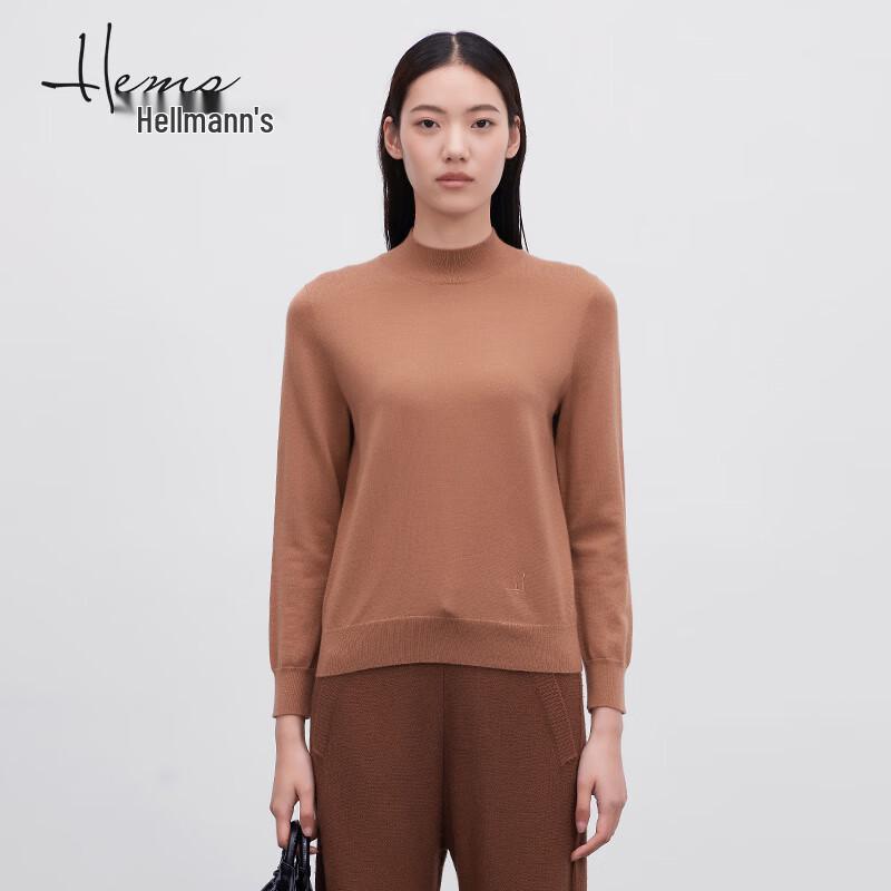 

Haier Mans Women s Semi-High Collar Long-Sleeve Cashmere Sweater 2XL