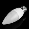 3W Multi Color Changing LED Candle Light Bulb AC85-265V with Remote Control(E27RGB+Cool White)