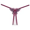 Sequins Embroidery Butterfly Pearl Panties Sexy Lingerie Sex Thongs Women's Erotic Underwear G-String Briefs