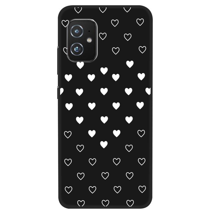 Black Silicone Case For Asus Zenfone 8 ZS590KS Case Soft Back Cover Coque For Asus Zenfone 8 ZS590KS Phone Case Zenfone8 Funda