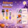 Halloween Mini Multi-Color Cute Cartoon Ballpoint Pen for Students - Stationery Gift