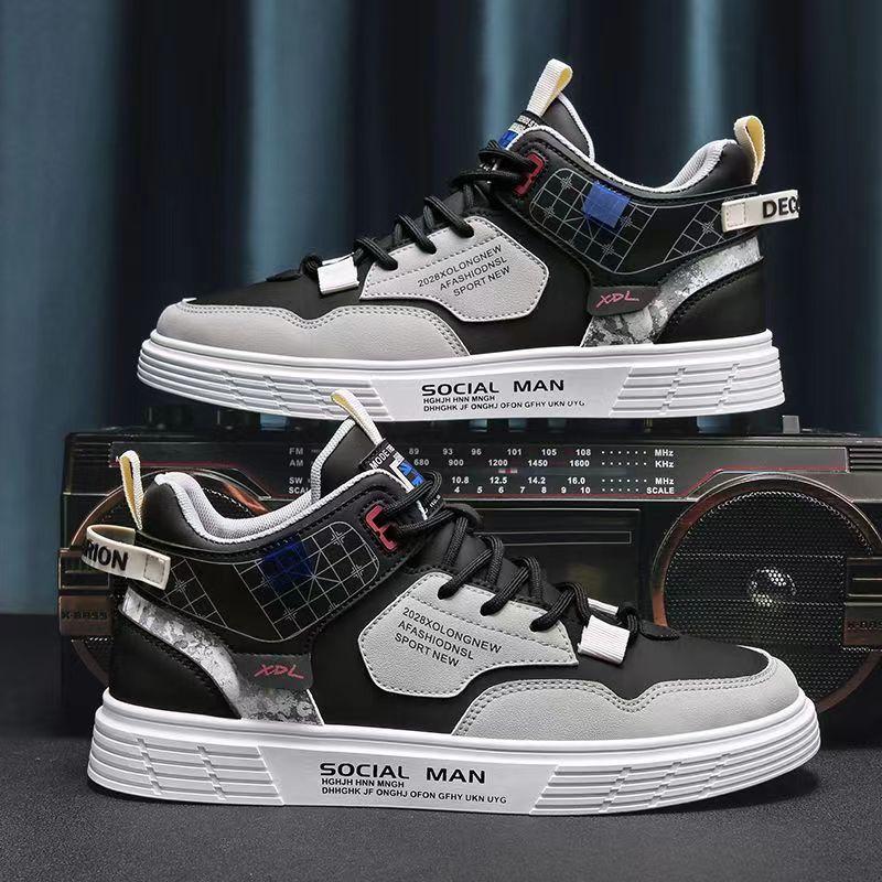 Fashion 2024 Spring/Summer New Breathable Fashion Casual Men's Shoes Mesh Versatile Outdoor Sports Little White Shoes Trendy Shoes