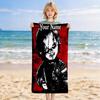 Custom Name Horror Custom Stylish Digital Printing Beach Towel Quick‑Drying Absorbent Blanket for Beach Pool Gym Travel