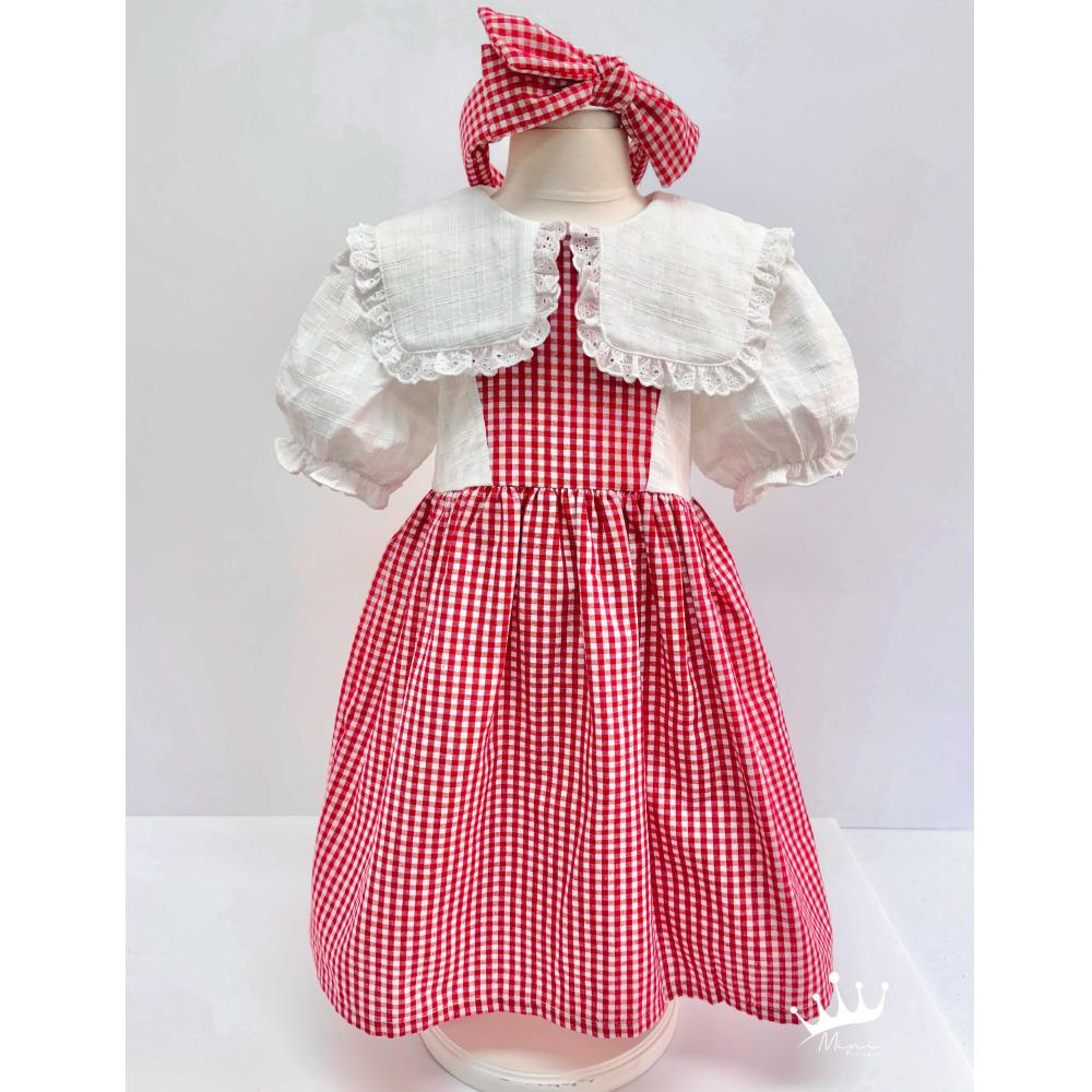 Mini Recipe Aloha Dress –25 Spring Girls' Party Dress - Children's Outfit Look - Kids' Dress Made in Korea