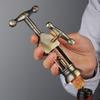 Faucet Design Zinc Alloy Corkscrew Corrosion-resistant Vintage Cork Puller Non-deforming Comfortable Handle Wine Bottle Opener
