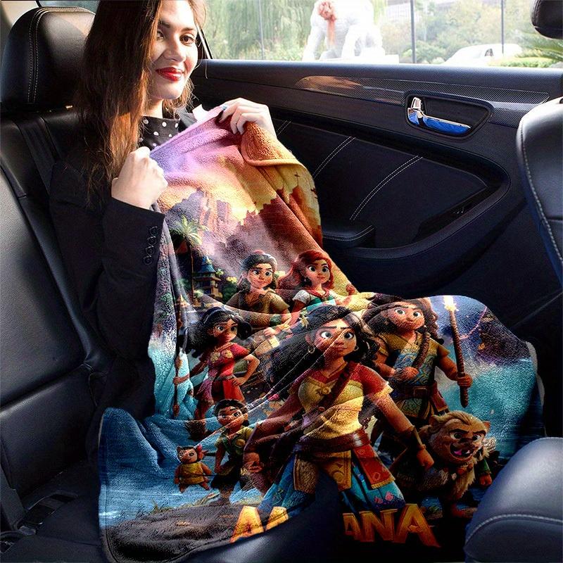 1pc, Moana Adventure Blanket Soft & Cozy Throw for Home Decor, Couch Cover, Outdoor Use, Travel, Camping