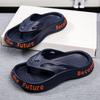 Flip Flops for Men Padded Sports Sandals Arch Support Comfort Summer Beach Thong Sandals Yoga Foam Cushion Slippers Promotion