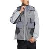 Adidas Energy Wave Jacket With Multiple Pockets And Zippered Hood Men Jackets Light-Silver HR4444