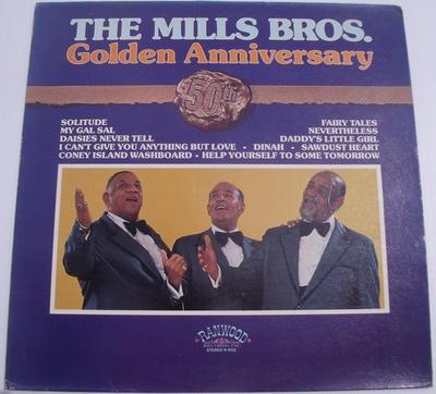LP Record MILLS BROTHERS - 50th Anniversary R8152 RANWOOD 1976 US Jazz Used