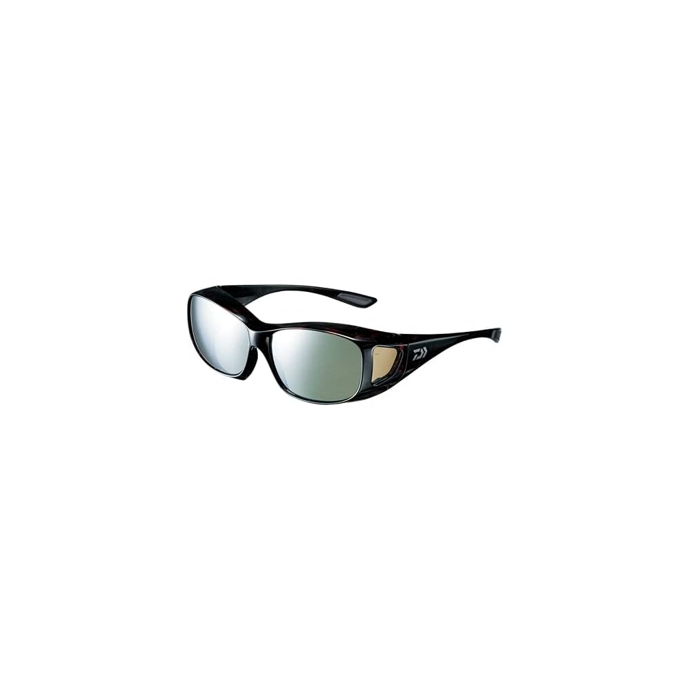 DAIWA Fishing Polarized Sunglasses Overglasses DO-4033 Green Flash Silver Mirror