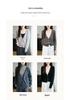 Women's 100% Wool V-Neck Cardigan Sweater - Solid Color, Long Sleeve, Short Jacket for Autumn/Winter