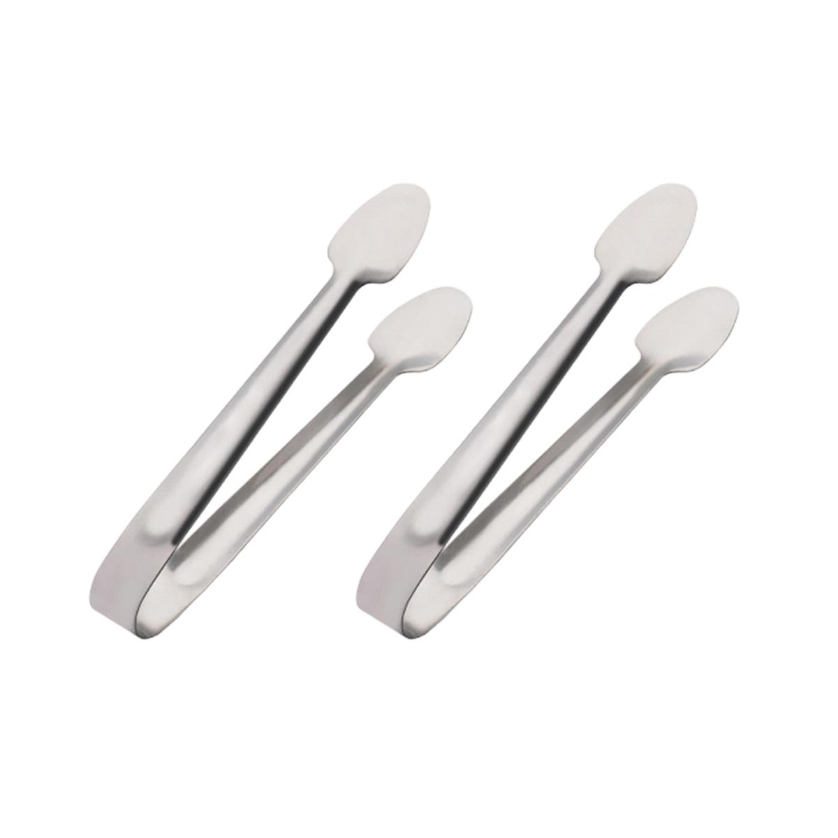 

2 Pack Ice Tongs Mini Sugar Tongs, 5 Inch Tong for Serving Food Small Serving Tong, Kitchen Tong for Appetizers, Tea Party