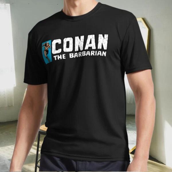 

New Shirt CONAN THE BARBARIAN TITLE ART REPRO Active T-Shirt Funny Size S to 5XL S