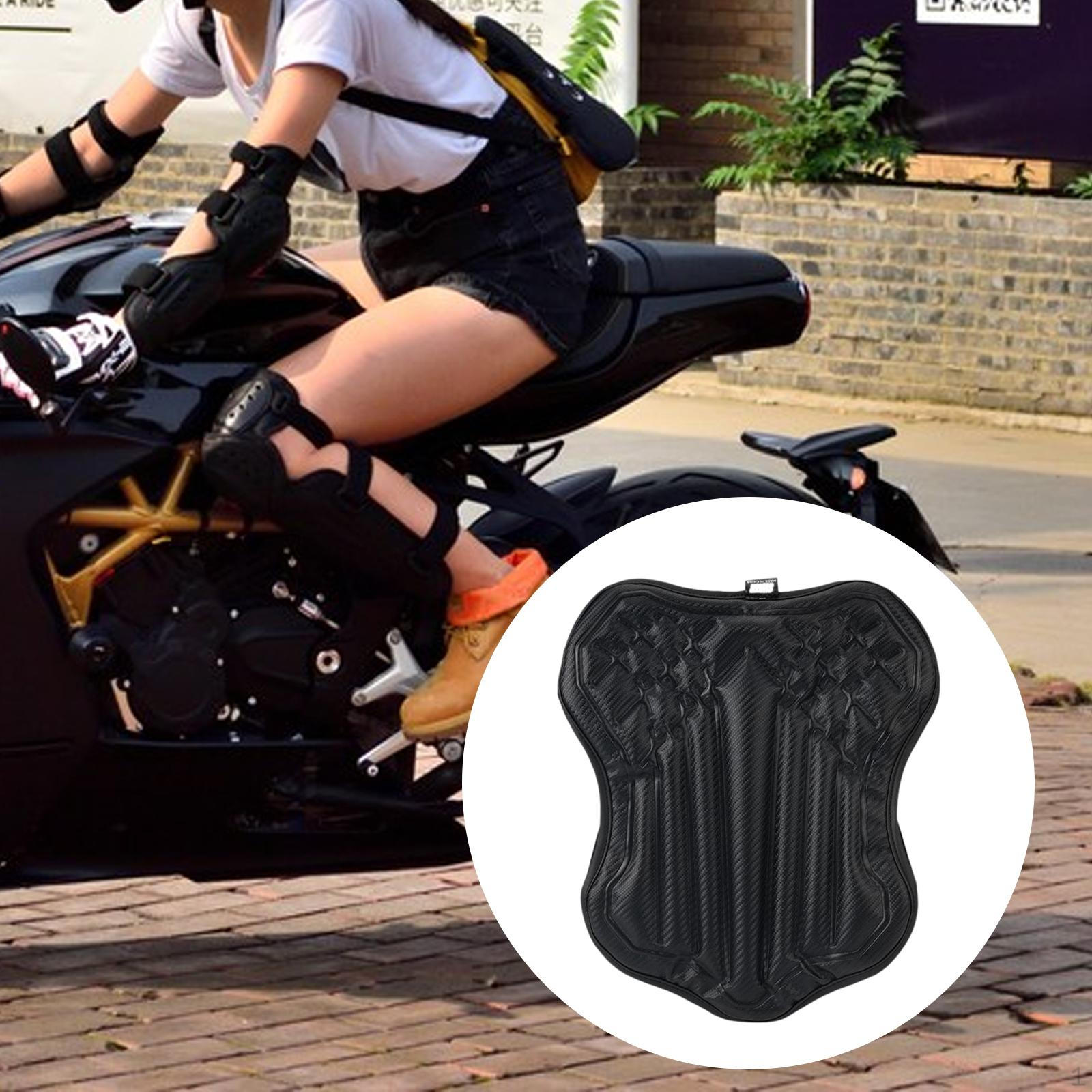 

Motorcycle Seat Cushion Long Rides Breathable Soft Replacement Bucket Pad Cover Comfortable for Textured Large