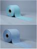Industrial Dust-Free Oil-Absorbent Wiping Paper - Large Roll, Blue & White Non-Woven Fabric