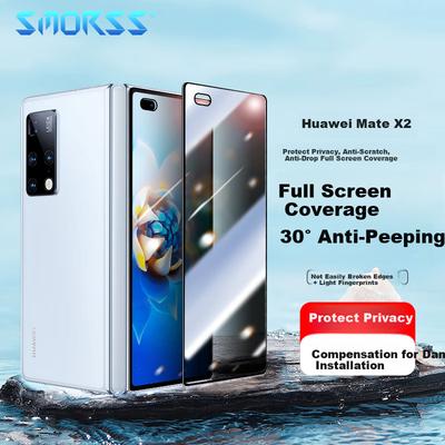 Screen Protector for Huawei Mate X2, Matex2 Phone Film, Foldable Screen Protection Film, 30° Anti-Peeping, Scratch-Resistant, Anti-Fingerprint