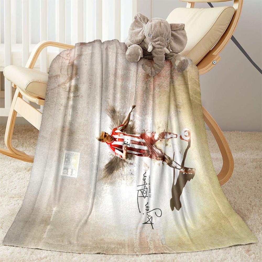 Manchester Player Blanket Warmthful Decor Suitable for Bedding Seaside Office Chair for All Occasions Warmthful Decor