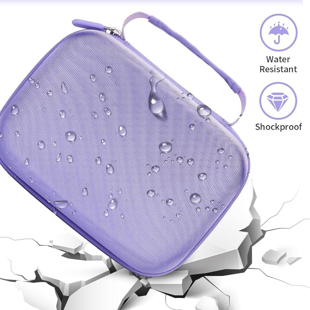 Shockproof Kids Camera Storage Box for ESOXOFFORE/Dylanto/Yehtta/HiMont/ Instantly Printing Camera Carrying Case
