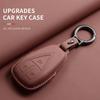 Leather Car Key Case Cover Holder Keychain Protective Shell for Changan Deepal S7 SL03 UNIT UNIK CS35 Plus CS55 Plus CS75