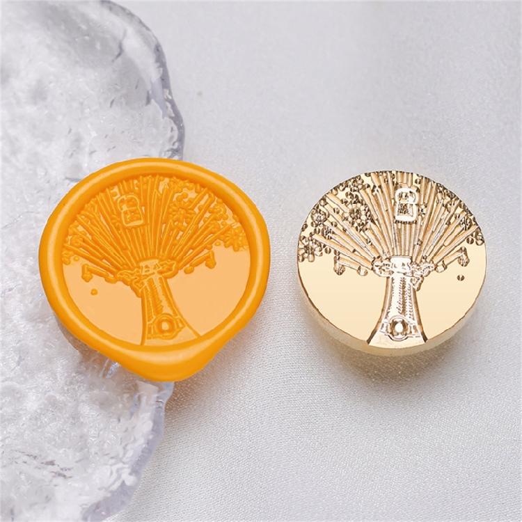 Metal Wax Stamp Head for Appreciation Card Graduation Ceremony Invitations