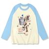 spring autumn oversized t-shirts youth harajuku cute cartoon print T Shirt Women Pullover tshirt long sleeve y2k Tops streetwear