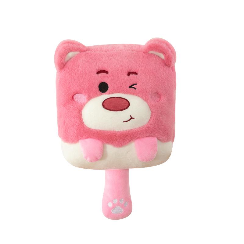 Ice Cream Monster Plush Cushion: Cute Sofa Pillow & Sleep Companion Toy, Perfect Birthday Gift