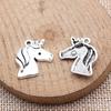 Unicorn Charms Cute Rainbow Horse Pendants Fantasy Fairy Animal Tags For DIY Kid Jewelry Making Findings For