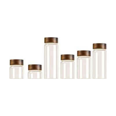 ZISIZ High Borosilicate Glass Storage Jar