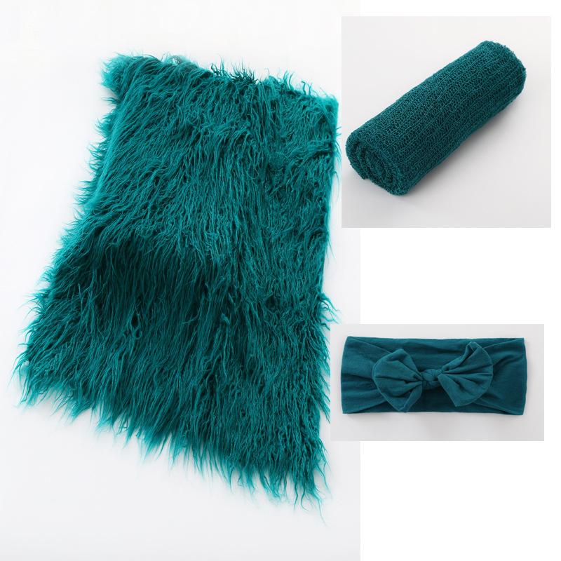 

Реквизит для детской фотосъемки Набор детского фотоодеяла и обертки Фотостудия Фотореквизит 3 штуки зелёный