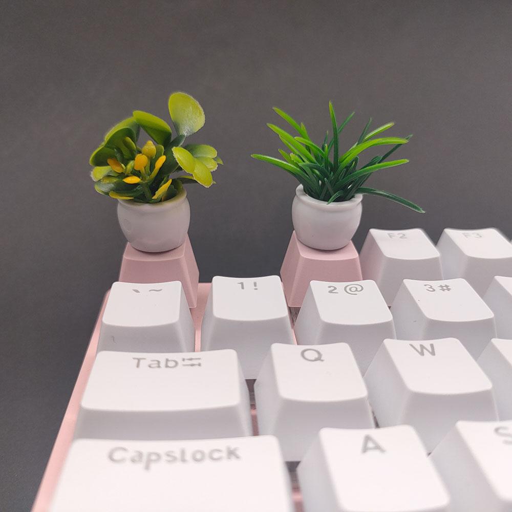 Klíčenky Cherry Profil PBT Klíčenka Anime Kawaii DIY Mechanická Klávesnice Krytky Herní Dekorace Předmět Příslušenství Roztomilý Klíč