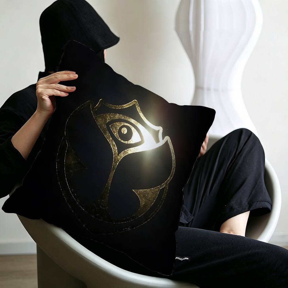 TTomorrowlands Music Logo Pillowcases Home Bedding Decorative Pillow Cover Wedding Super Soft Pillow Case