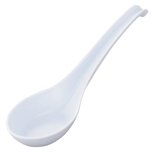 Entec Thousand Cranes, Large, White, Renge (Split-Shaped Spoon), C-78