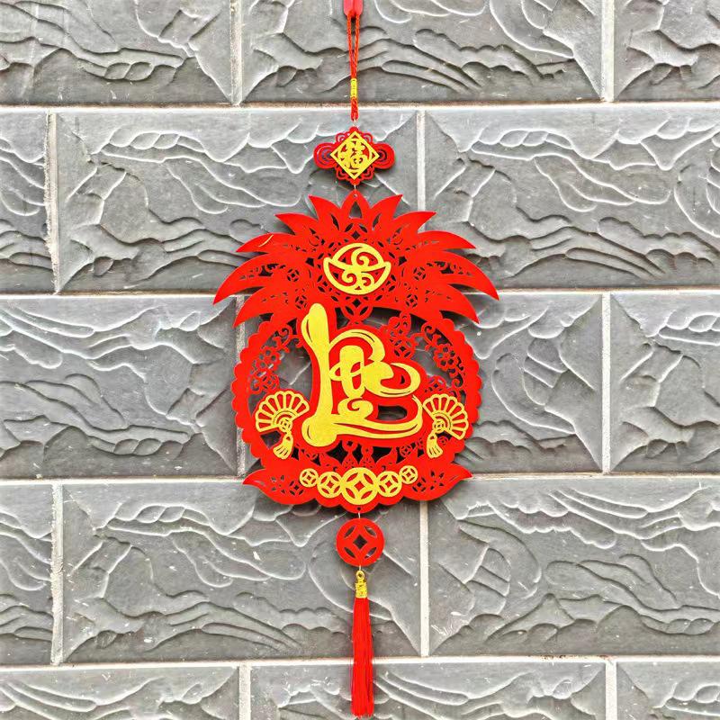 

Vietnamese Year Hanging Pendants With Tassel Window Door Party Hanging Ornament 2026 Spring Festival Home Decor Accessories