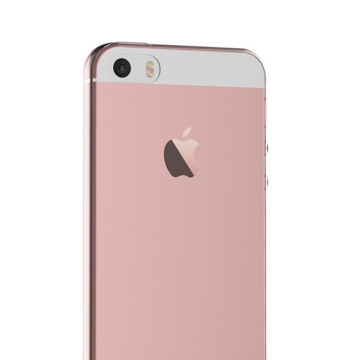 Hülle - Phonillico® - iPhone 5 - 5S - Weiches Silikon - Ultra Slim - Transparent