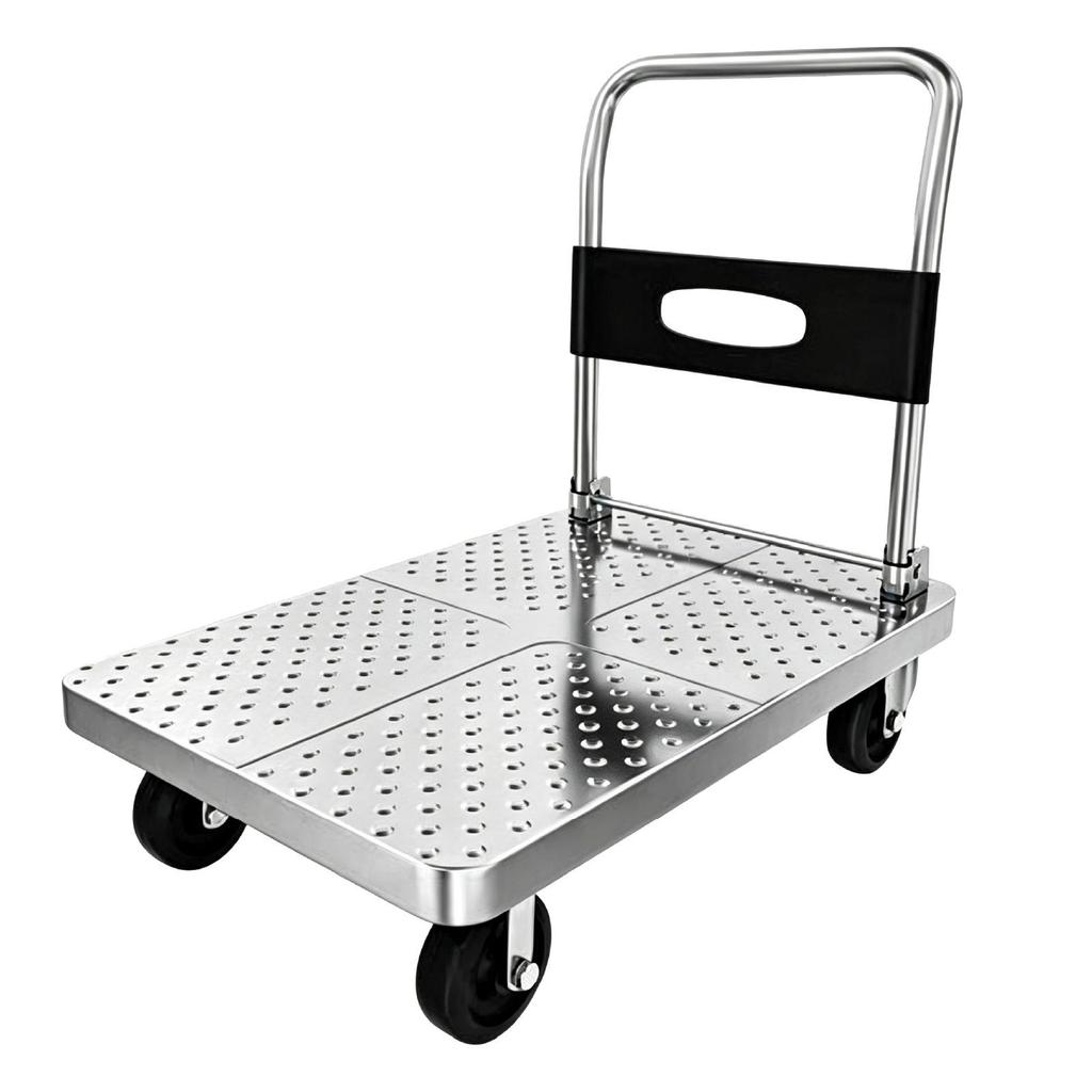Portable Folding Handcart for Warehouse and Household Use
