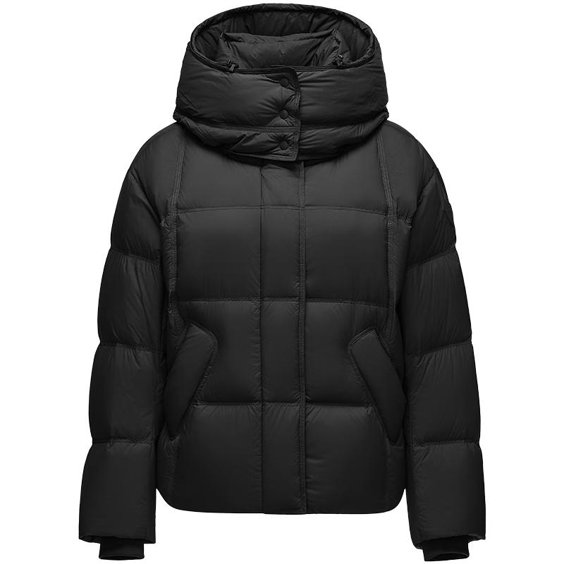 Tanboer Women's Oversized Puffer Down Jacket with Detachable Hood