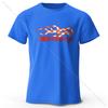 Cultural Motif Printed 100% Cotton T-Shirt, Soft & Comfortable Round Neck Short Sleeve Tee for Men & Women