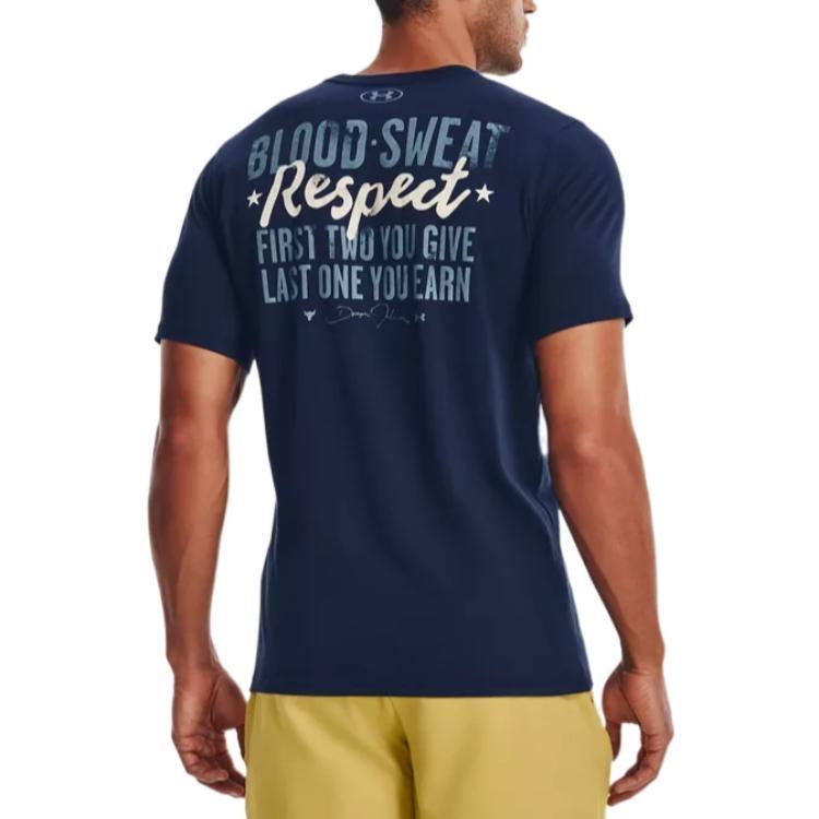 Under Armour Johnson T Shirt Men's Blue 1370482-408