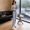 Korean Style Women's Sportswear Set 2025: Chic Autumn/Winter Slimming Running Suit, Casual Two-Piece Trend.