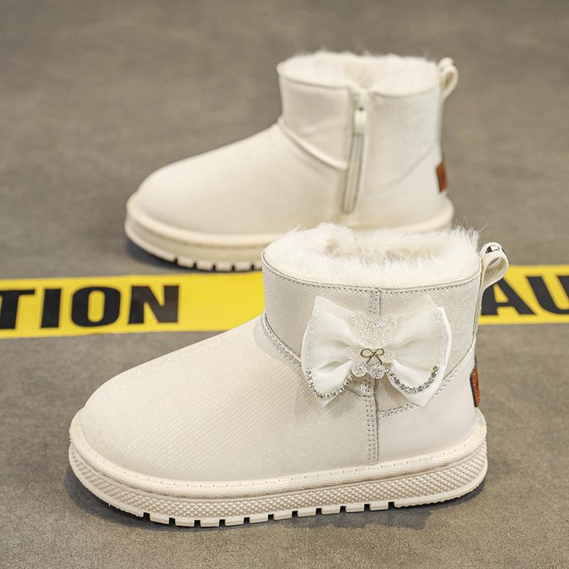 

Зимние сапоги Ppel, милая обувь для девочек, женская обувь с высоким берцем, детская обувь 37 бежевый