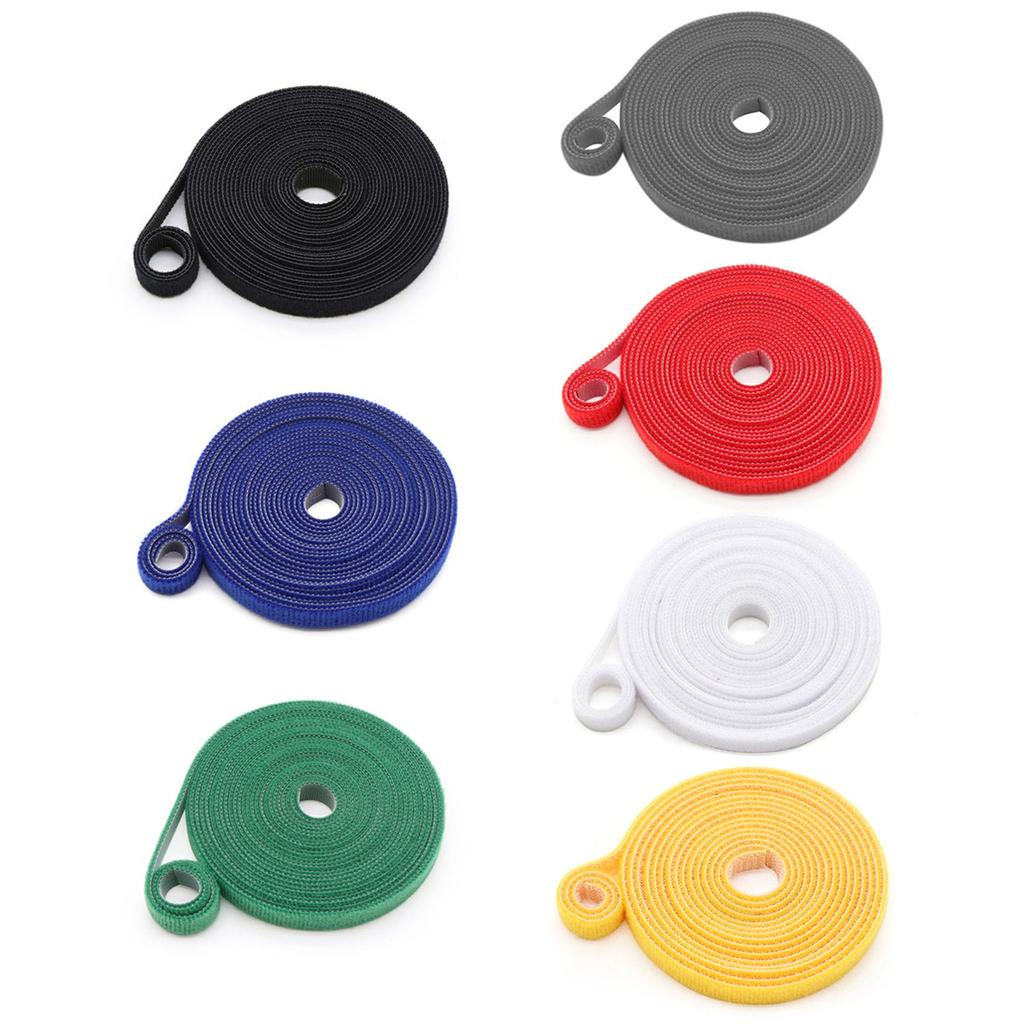 Eco Friendly Nylon Plant Support Tie Sturdy Plant Ties Hook and Loop Fastener for Securing Flowers and Supporting Growth