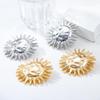 Summer Sunflower Jewelry Set: Necklace & Earrings Combo | Trendy European & American Style