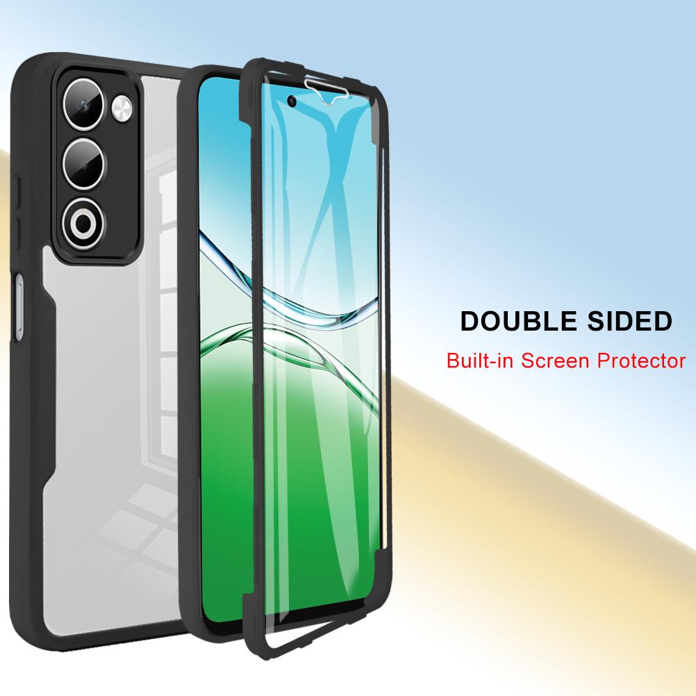 Ochranné pouzdro proti nárazům pro ochranu celého těla pro OPPO A5 5G 2025 Ochranný kryt Ochranná fólie na displej Fundas Coque Capa